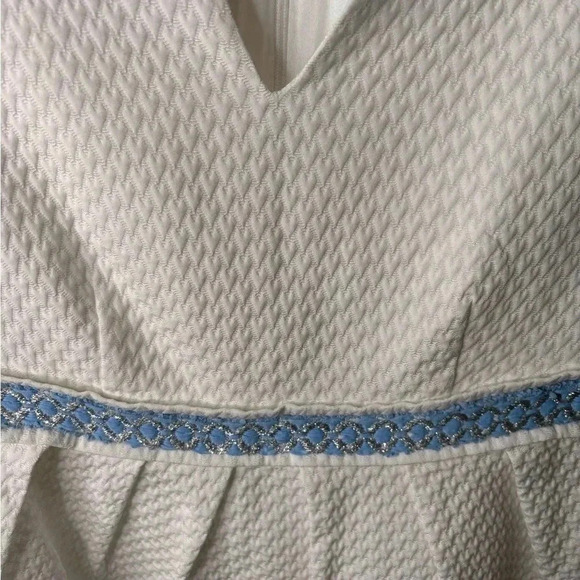 Madderson London Maternity Dress in White & Blue Nordstrom xs - Picture 3 of 3